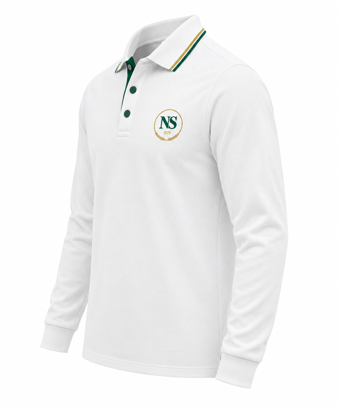Polo manches longues New School - profil