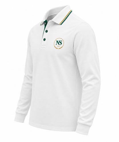 Polo manches longues New School - profil