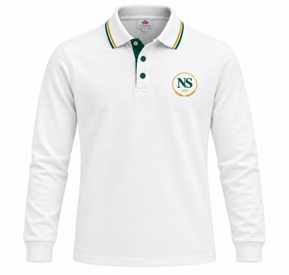 Polo manches longues New School - détail