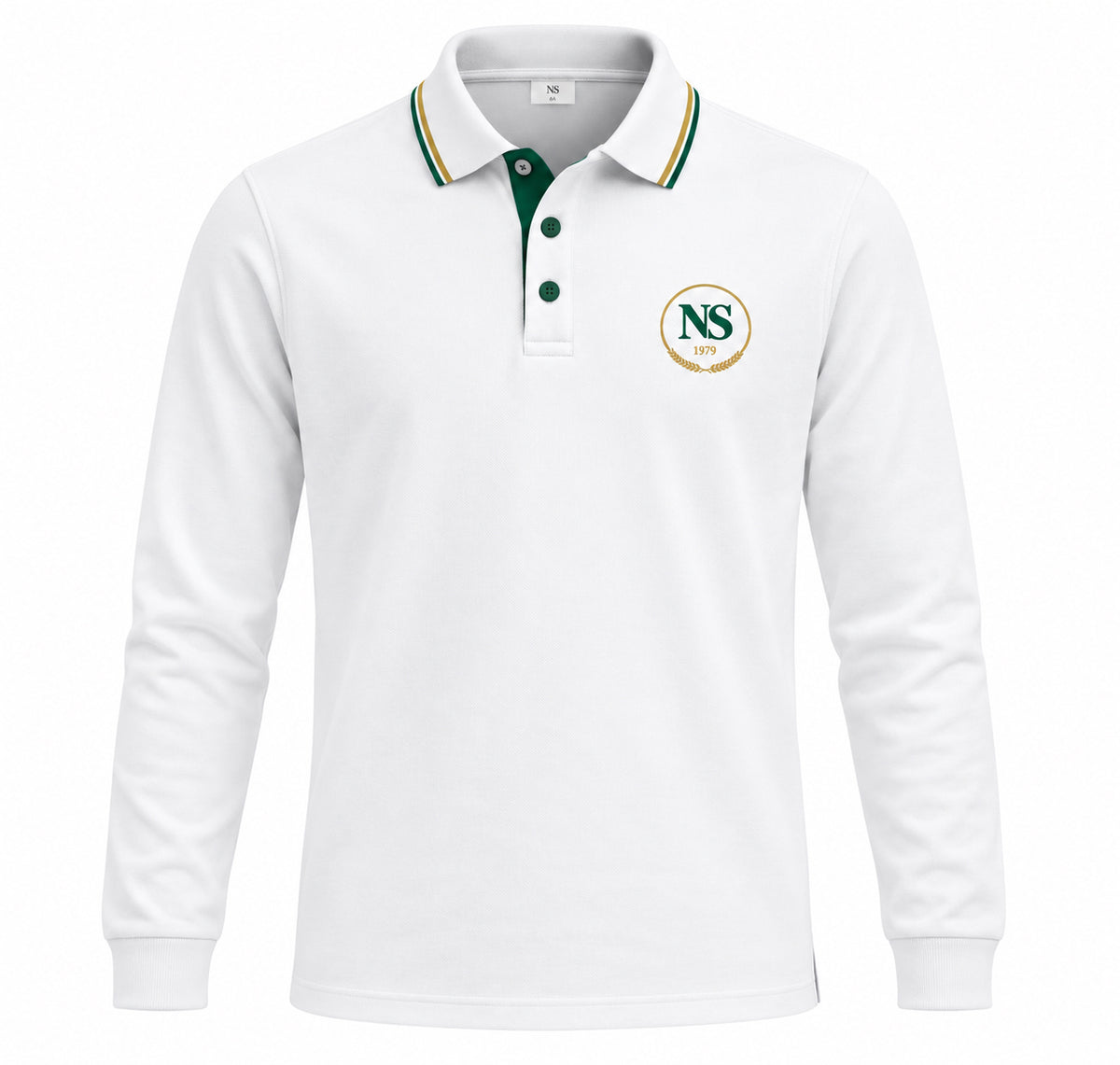 Polo manches longues New School - face