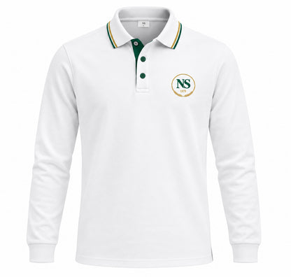 Polo manches longues New School - face
