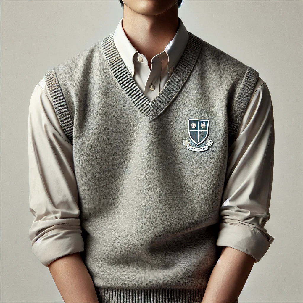 Pull col v - sans manches