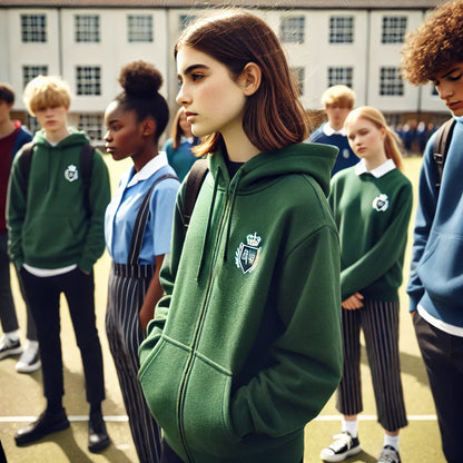 Sweat zippé à capuche
